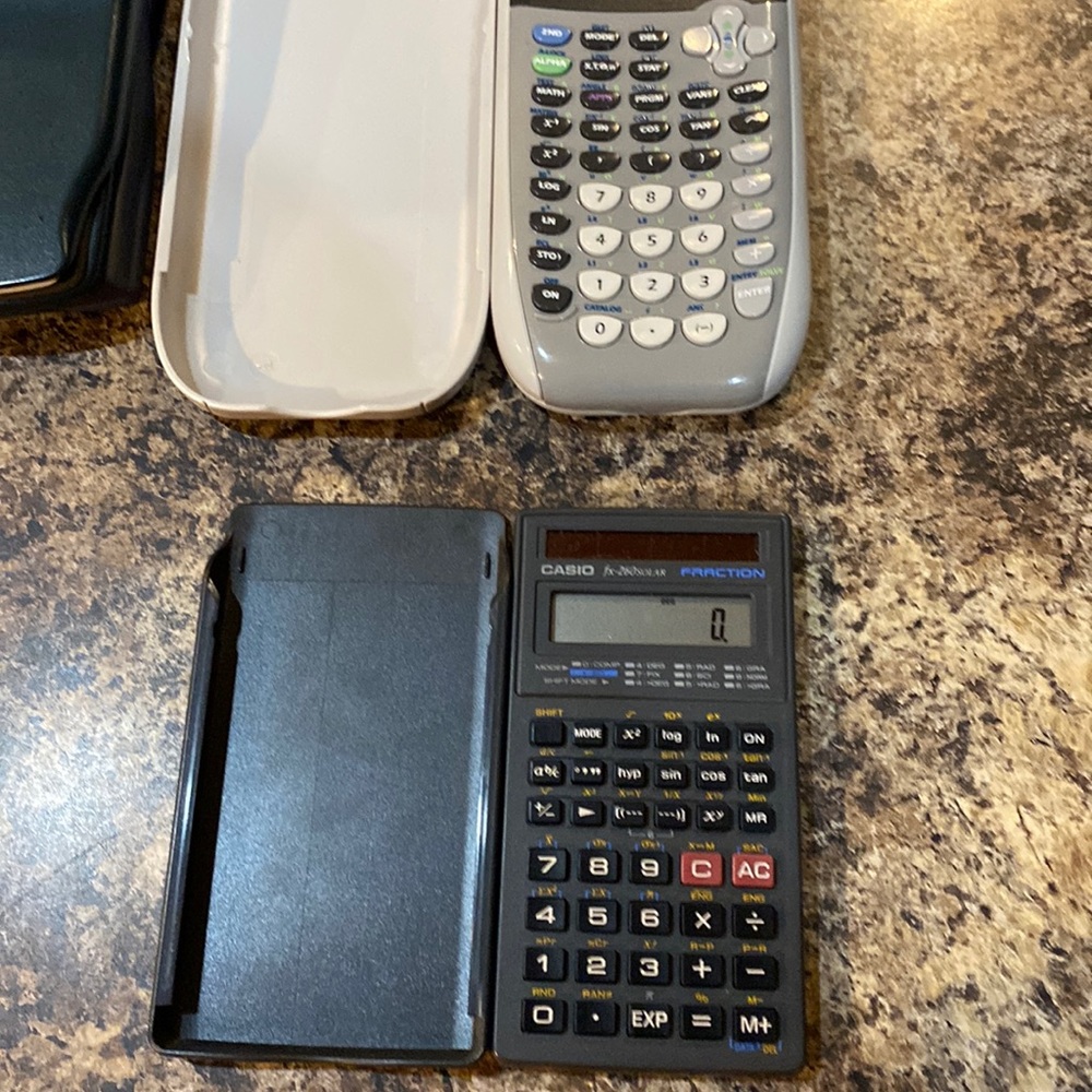 Casio calculator works great